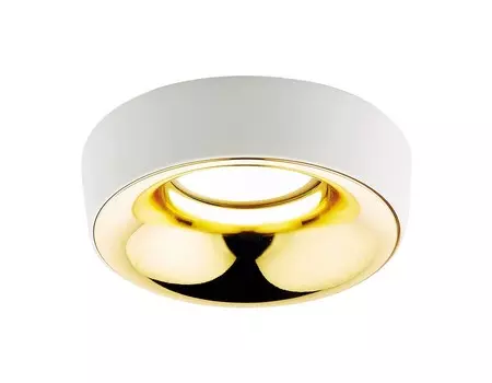 A890 WH/G Встраиваемый точечный светильник MR16 Ambrella light Organic spot