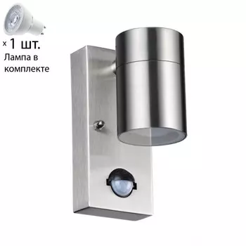 Архитектурный уличный светильник с лампочкой Odeon 4388/1W+Lamps