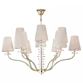 Подвесная люстра Crystal Lux Armando SP6+6 Gold (0181/312)