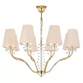Подвесная люстра Crystal Lux Armando SP8 Gold (0181/308)
