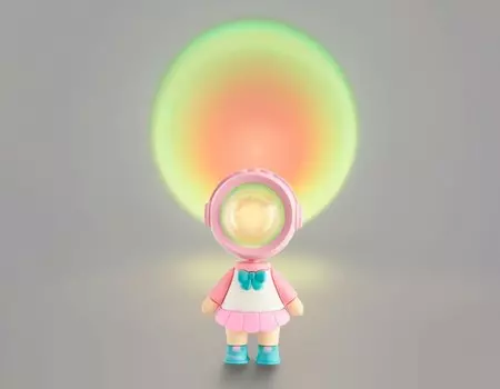 Атмосферная настольная лампа Desk Ambrella light DE8244