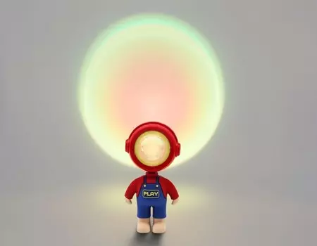 Атмосферная настольная лампа Desk Ambrella light DE8248