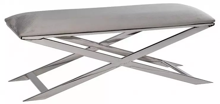 Банкетка 47ED-019 Garda Decor 47ED-019BAN-SVSER, TT-00007646