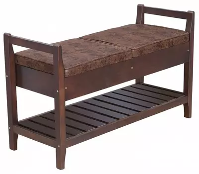 Банкетка-стеллаж для обуви Мебелик 4610151417525