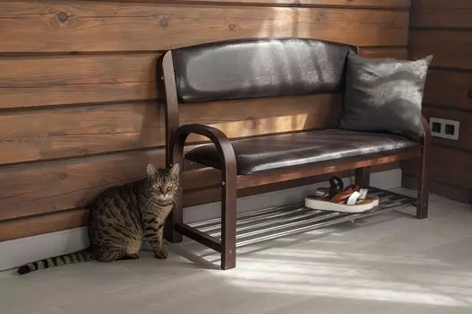 Банкетка-стеллаж для обуви Сириус Hesby 100864