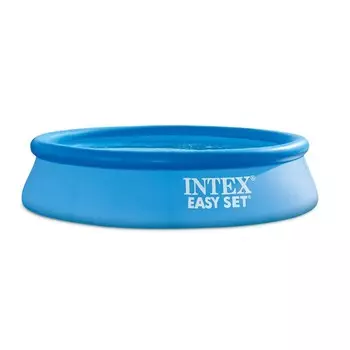 Бассейн надувной круглый EASY SET, Intex 244х61см, фильтр-насос 28108NP (28273905)