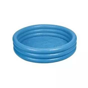 Бассейн надувной круглый "Голубой кристал", Intex 168х38см 58446NP (1126989158)