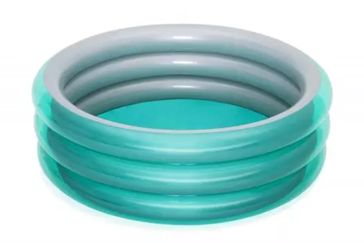 Бассейн надувной круглый "Металлик" Bestway 170*53 см 51042 (28263280)