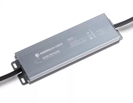 Блок питания для светодиодной ленты 12V 100W 8.3A IP67 110-220V 190*52*20 GS9859 Ambrella light ILLUMINATION LED Driver GS9859