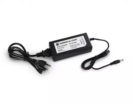 Блок питания для светодиодной ленты с вилкой 12V 60W 5A IP20 100-240V 130*58*35 GS8525 Ambrella light ILLUMINATION LED Driver GS8525