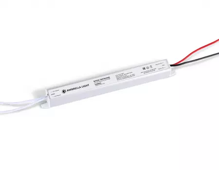 Блок питания ультратонкий для светодиодной ленты 12V 18W 1.5A IP20 185-260V 172*18*18 GS8601 Ambrella light ILLUMINATION LED Driver GS8601