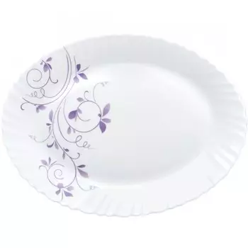 Блюдо сервировочное овальное, La Opala, Classique, Dazzle Purple, 330 мм, 1 шт (LA5523321)