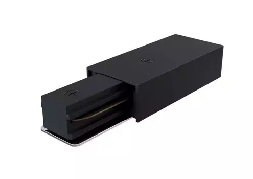Боковое питание для однофазного шинопровода Maytoni Accessories for tracks TRA001B-11B