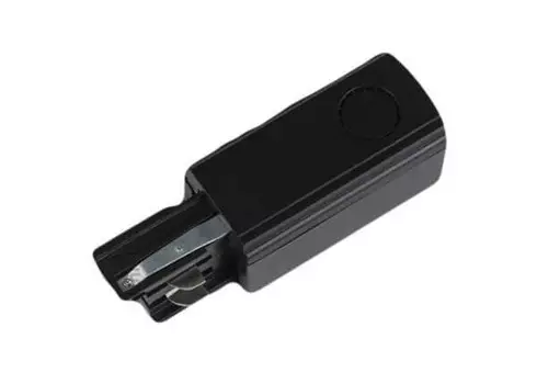 Боковое питание для трехфазного шинопровода Uniel UBX-A01 BLACK 1 POLYBAG (09736)