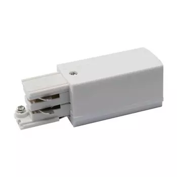 Боковое питание для трехфазного шинопровода Uniel UBX-A02 WHITE 1 POLYBAG (09738)