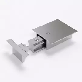 Боковое питание и заглушка для однофазного встраиваемого шинопровода Elektrostandard TRPF-1-CH (a050166)
