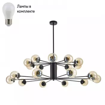 Большая люстра с лампочками Arti Lampadari Filetto E 1.1.20 B+Lamps