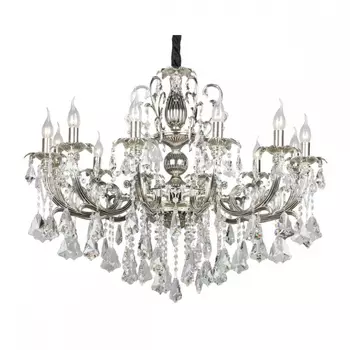 Большая люстра со светодиодными лампочками E14, комплект от Lustrof. №67083-657215