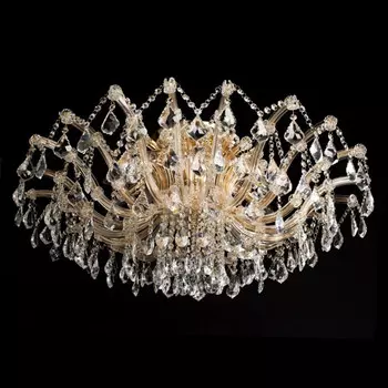 Большая люстра со светодиодными лампочками E14, комплект от Lustrof. №11521-668047