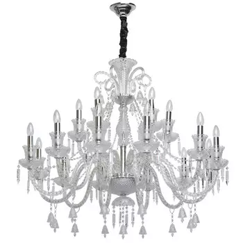 Большая люстра со светодиодными лампочками E14, комплект от Lustrof. №35783-668052