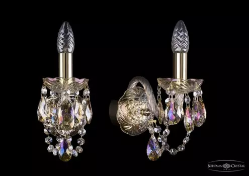 Бра Bohemia Ivele Crystal 1400/1 G M701