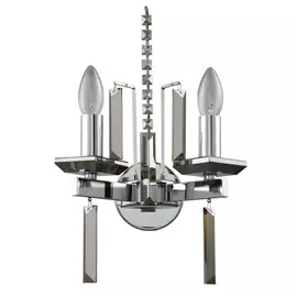 Бра Crystal Lux MARRON AP2 CHROME