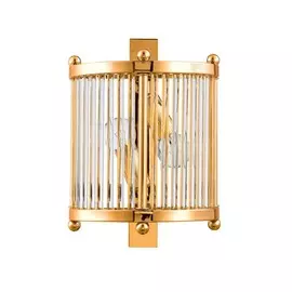 Бра Crystal Lux TADEO AP2 GOLD/TRANSPARENTE