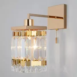 Бра Евросвет Barra 10100/1 золото/прозрачный хрусталь Strotskis a044941