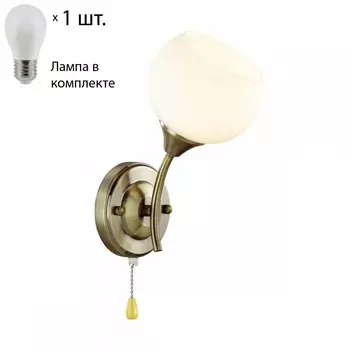 Бра Lumion Daniella с лампочкой 4537/1W+Lamps E27 P45