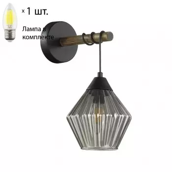 Бра Lumion Justine с лампочкой 4564/1W+Lamps E27 Свеча
