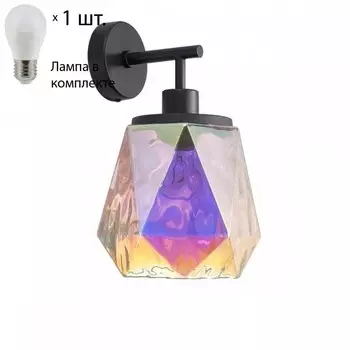 Бра Odeon Capra с лампочкой 4997/1W+Lamps E27 P45