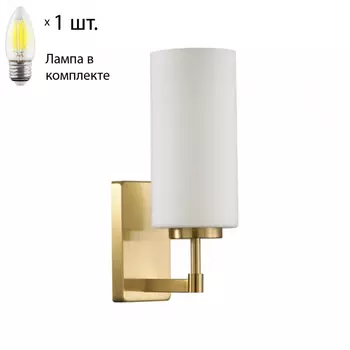 Бра Odeon Light Kasali с лампочкой 4990/1W+Lamps E27 Свеча