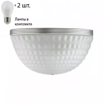 Бра Odeon Light Malaga с лампочками 4937/1W+Lamps E27 P45