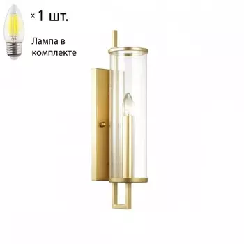 Бра Odeon Light Rena с лампочкой 4655/1W+Lamps E27 Свеча