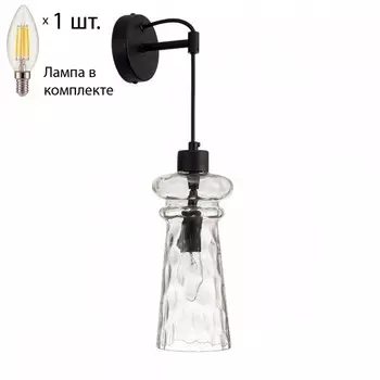 Бра Odeon Pasti с лампочкой 4966/1W+Lamps E14 Свеча