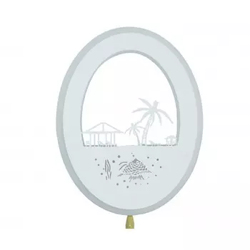 Бра Пальма Kink Light 074110,26 синяя подсветка