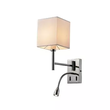 Бра с LED подсветкой Torno Lumien Hall LH1059/1W-NK-WT