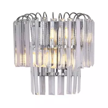 Бра с хрусталем Natali Kovaltseva NIAGARA 81424/1W CHROME