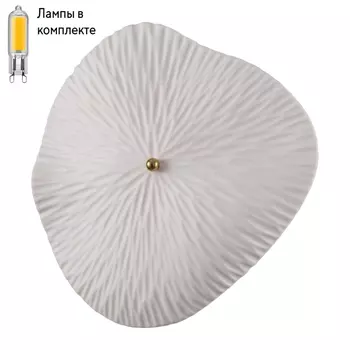 Бра с лампочками CRYSTAL LUX CONTESSA AP2.2+Lamps