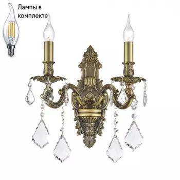 Бра с лампочками Dio D arte Barolo E 2.1.2.600 A+Lamps