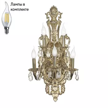 Бра с лампочками Dio D arte Lido E 2.1.5.600 G+Lamps