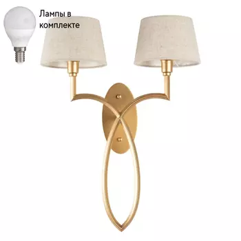 Бра с лампочками DIVINARE 6819/19 AP-2+Lamps