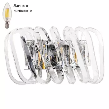 Бра с лампочками DIVINARE 7568/02 AP-2+Lamps
