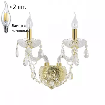 Бра с лампочками Omnilux OML-70001-02+Lamps