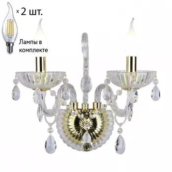 Бра с лампочками Omnilux OML-70101-02+Lamps