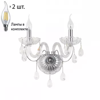 Бра с лампочками Omnilux OML-70201-02+Lamps