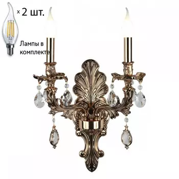 Бра с лампочками Omnilux OML-74701-02+Lamps