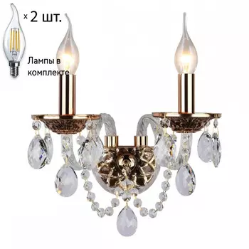 Бра с лампочками Omnilux OML-74801-02+Lamps