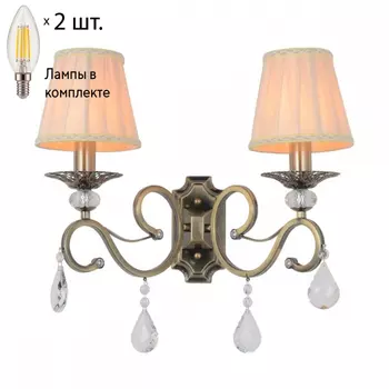 Бра с лампочками Omnilux OML-79111-02+Lamps