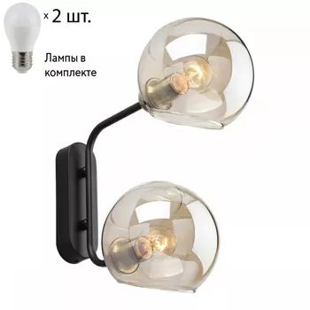 Бра с лампочками Omnilux OML-94201-02+Lamps